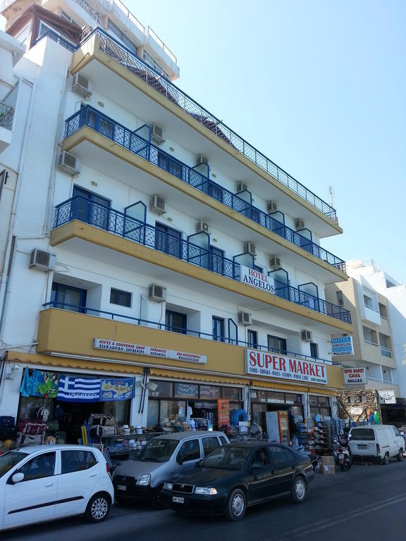 Angelos Hotel Агиос-Николаос Экстерьер фото